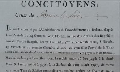 Conférence : "Nous étions français" (1795-1815) à Braine-L'alleud - Conférence - Wekty