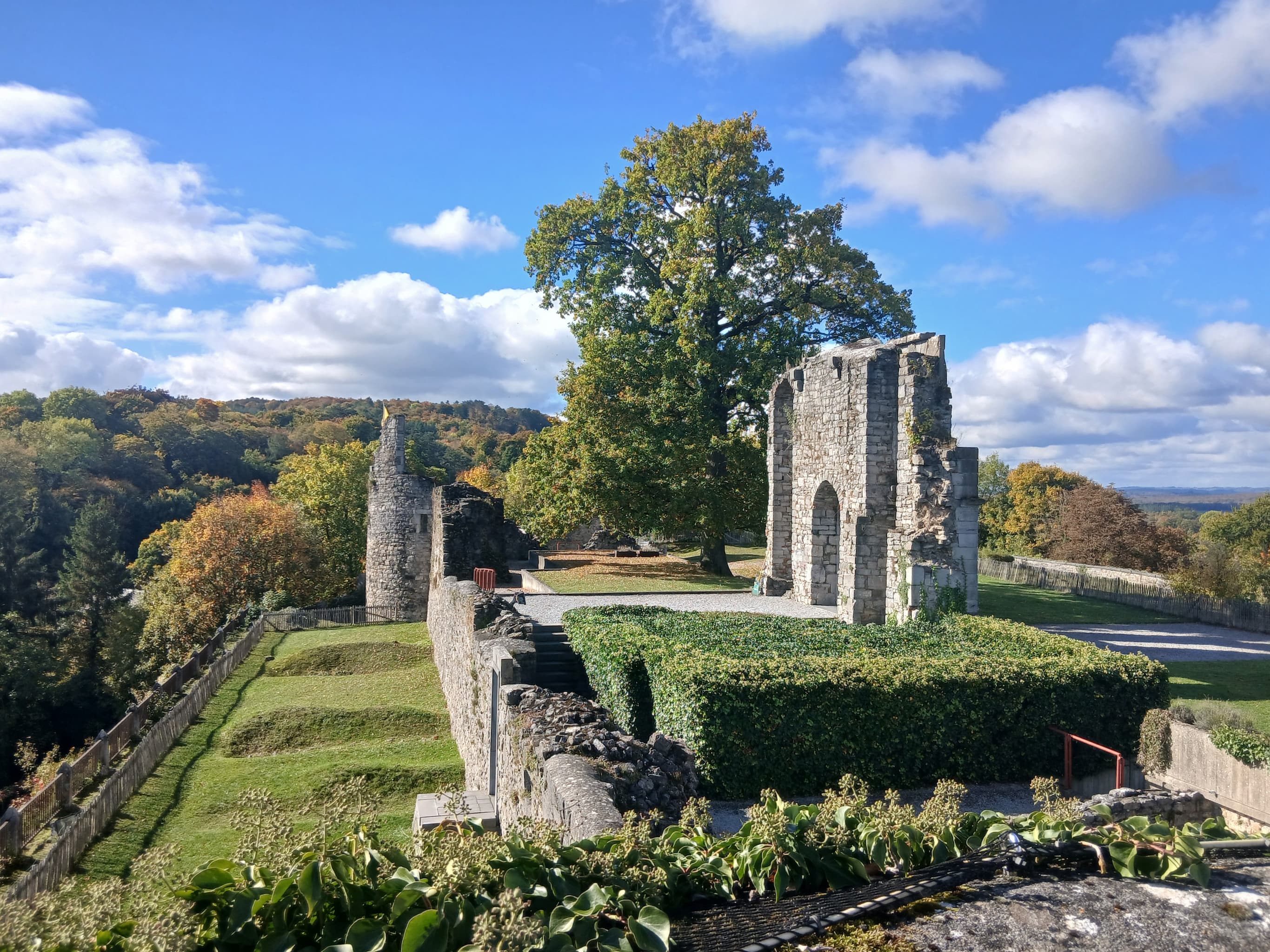 Château comtal de Rochefort à Rochefort - Château - Wekty
