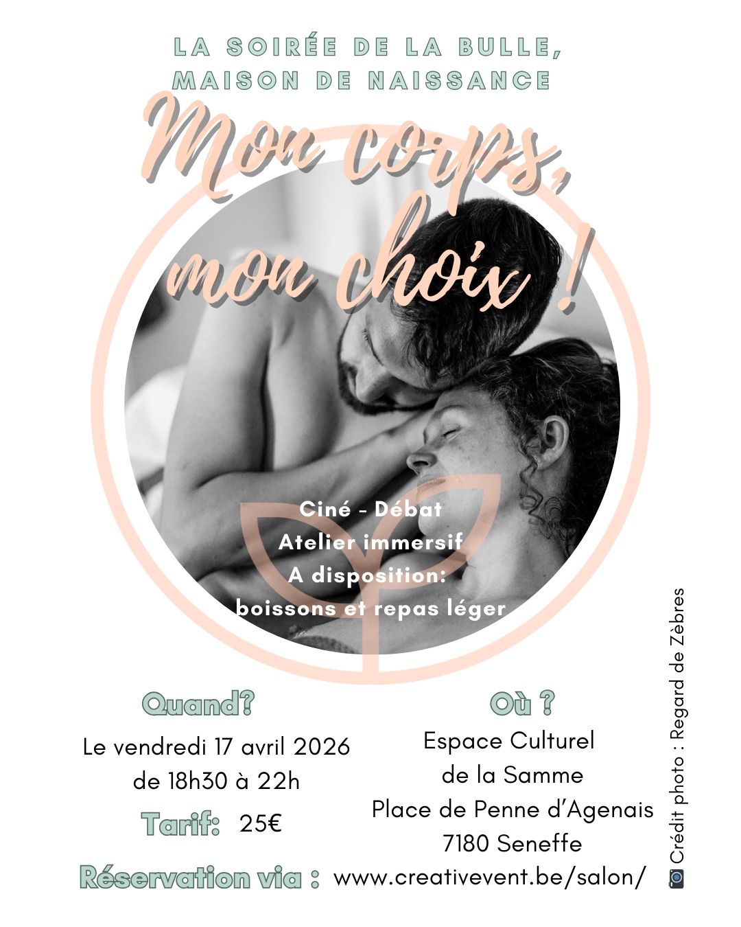“Mon corps, mon choix” - Ciné-débat & atelier immersif à Feluy - Projection / Cinéma - Wekty