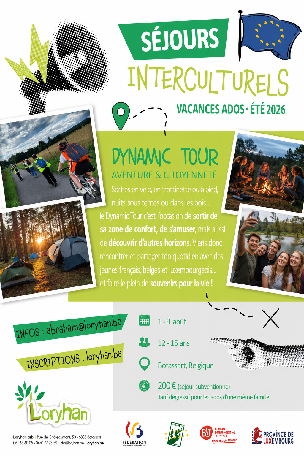 Séjour Dynamic tour à Botassart - Stage - Wekty