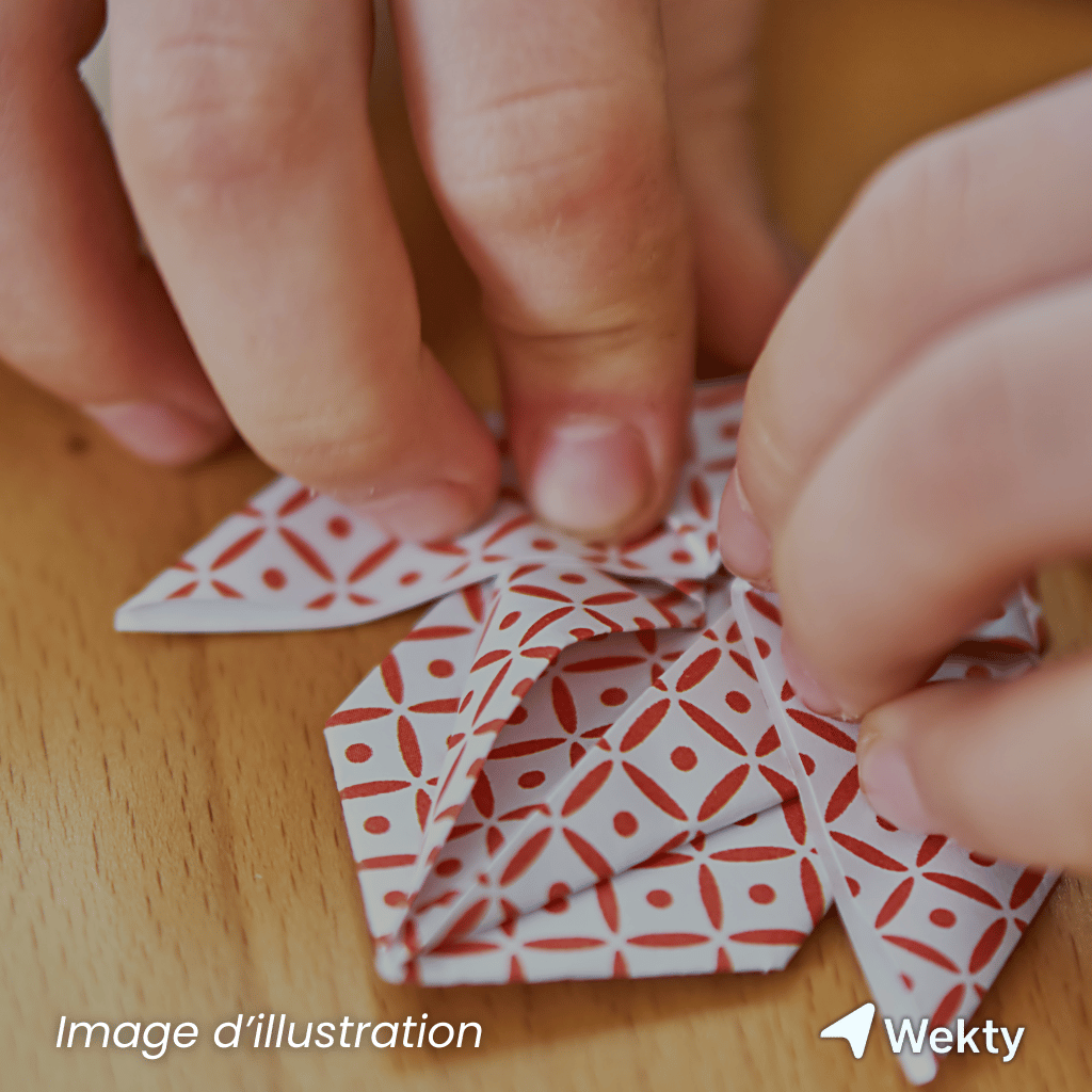 Origami facile à la maison – Grenouille en papier - Wekty